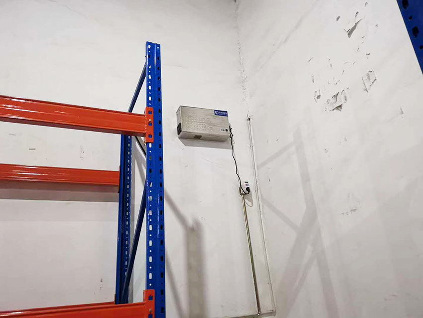 某食品廠保鮮區臭氧消毒現場(2)